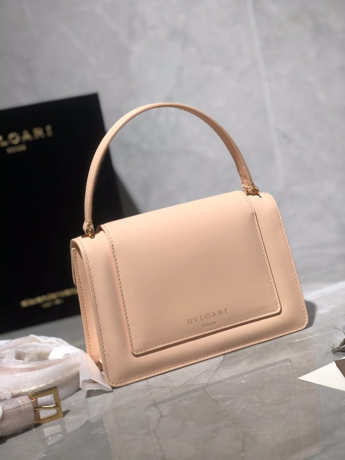  Handbags Bvlgari 288739 size:18.5*13*6.5 cm