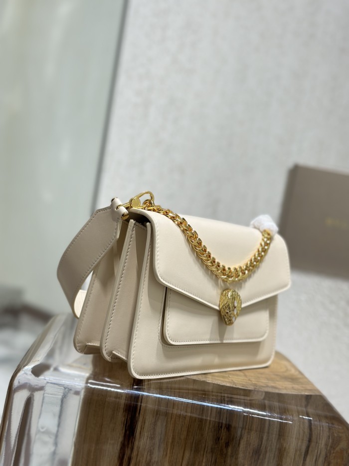  Handbags Bvlgari 290767 size:25*17*8 cm