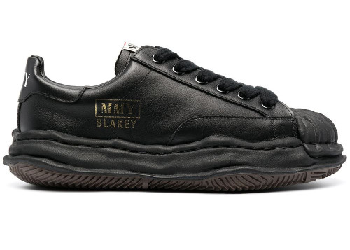 Maison Mihara Yasuhiro Blakey OG Sole Leather Low Black
