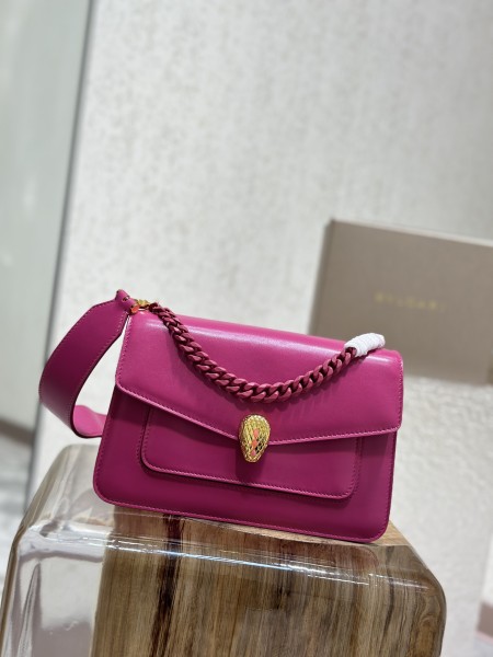  Handbags Bvlgari 290767 size:25*17*8 cm