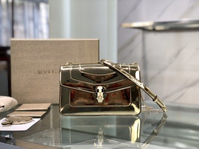  Handbags Bvlgari 38102 size:22*13*5 cm