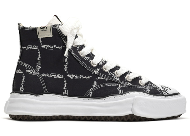 Maison Mihara Yasuhiro Peterson OG Sole Printed High Black