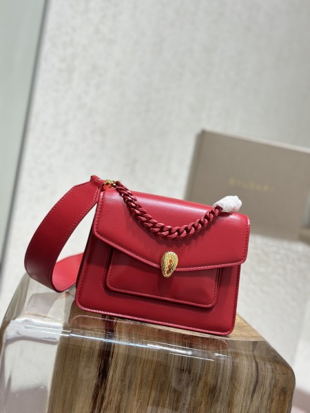  Handbags Bvlgari 290763 size:20*14*8 cm