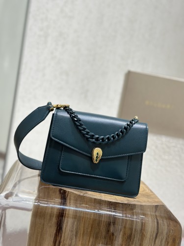  Handbags Bvlgari 290763 size:20*14*8 cm