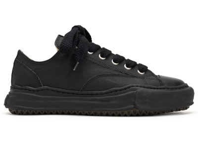 Maison Mihara Yasuhiro Peterson OG Sole PL Leather Low Black Black