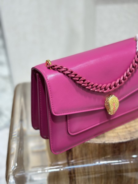  Handbags Bvlgari 290767 size:25*17*8 cm