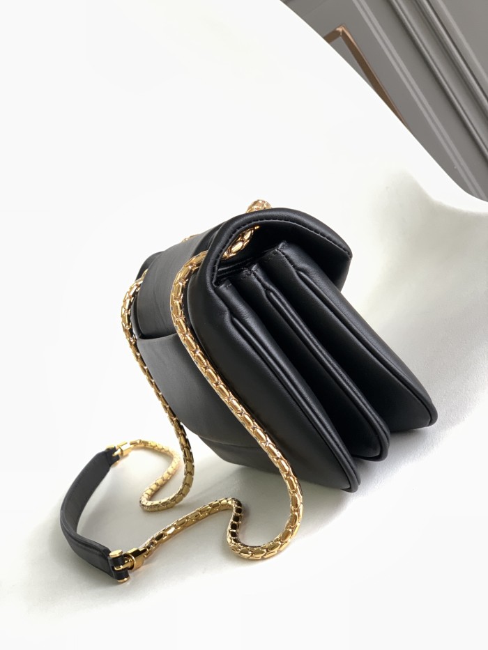  Handbags Bvlgari SERPENTI REVERSE size:22.5*15*7 cm