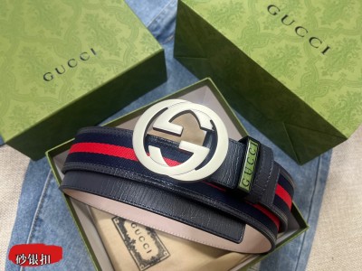  Streetwear Belt Gucci 311038 size:3.8 Cm