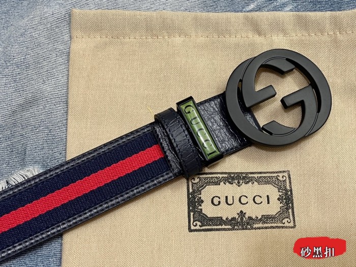 Streetwear Belt Gucci 311040 size:3.8 Cm