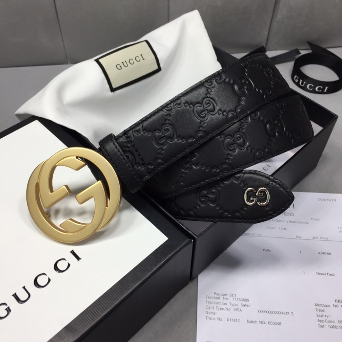  Handbags Gucci Signature size:3.8 cm