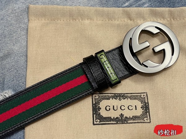  Streetwear Belt Gucci 311039 size:3.8 Cm