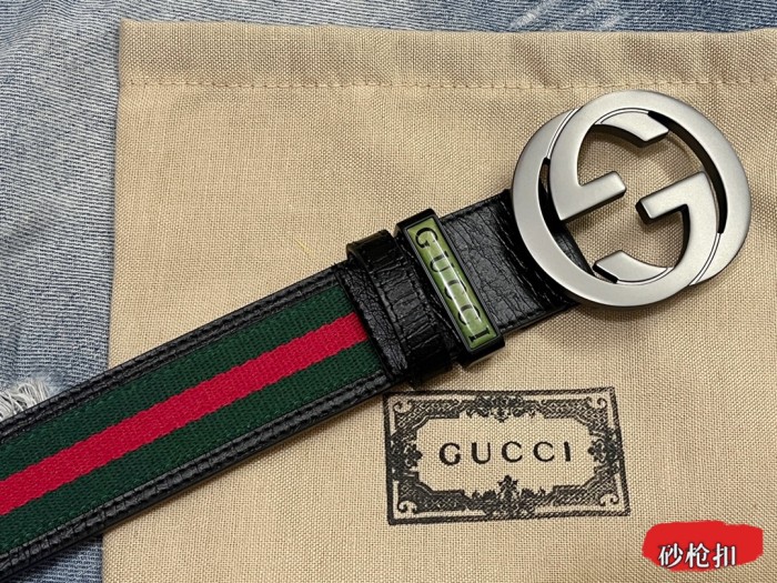  Streetwear Belt Gucci 311039 size:3.8 Cm