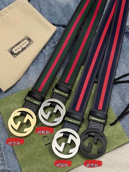  Streetwear Belt Gucci 311041 size:3.8 Cm