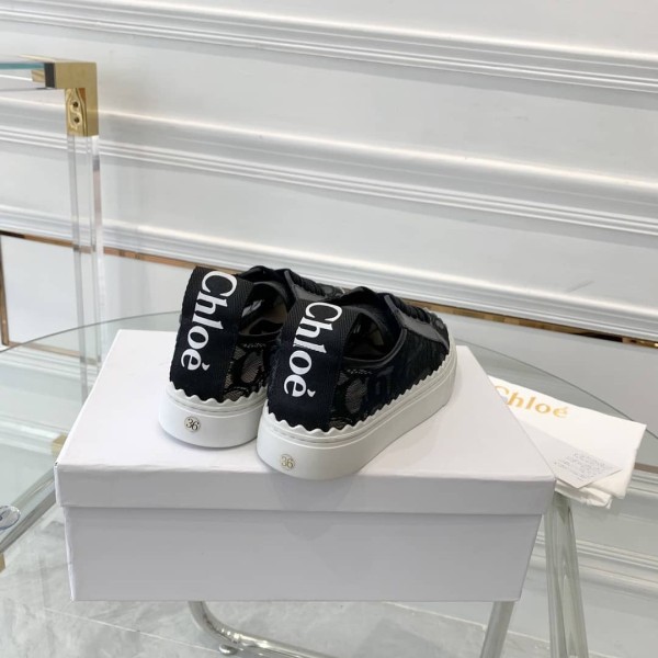 Chloe Lauren Lace Black (Women's)