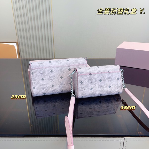  Handbags MCM  mom size:23*5*14 cm