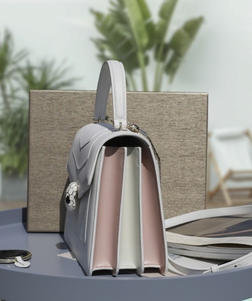  Handbags Bvlgari 3833091150 size:22.5*18.5*11 cm