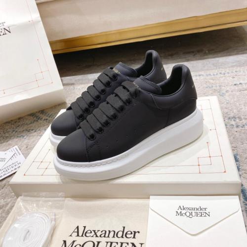 Alexander McQueen Oversized Black White Sole