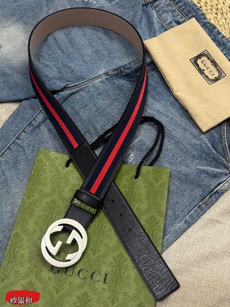  Streetwear Belt Gucci 311038 size:3.8 Cm