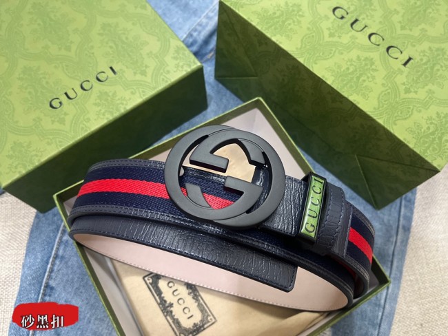 Streetwear Belt Gucci 311040 size:3.8 Cm