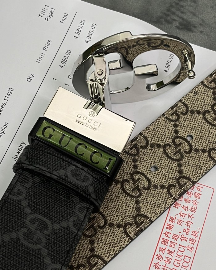 Streetwear Belt Gucci 311007