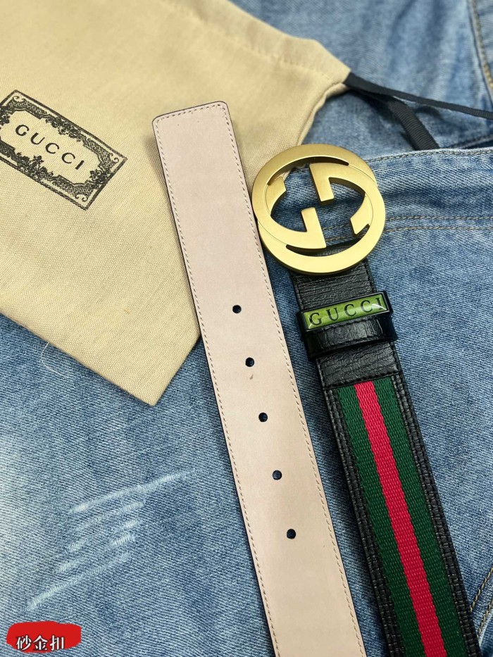  Streetwear Belt Gucci 311041 size:3.8 Cm