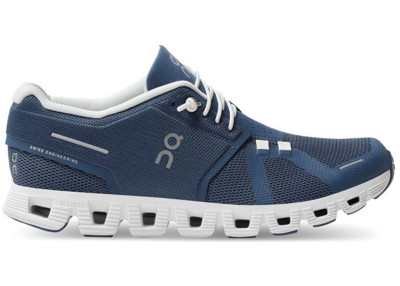 On Running Cloud 5 Denim White (Women's)