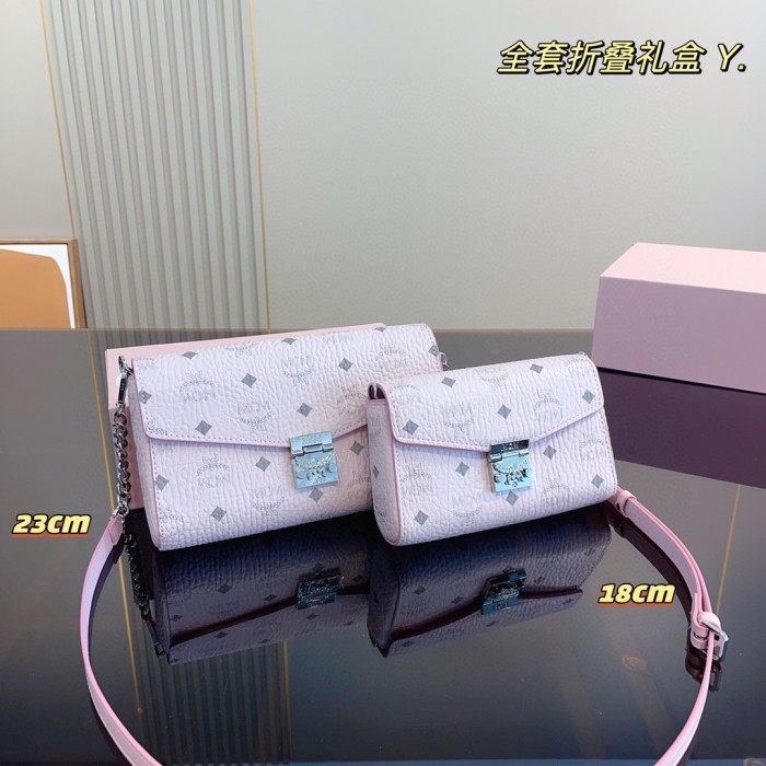  Handbags MCM  mom size:23*5*14 cm