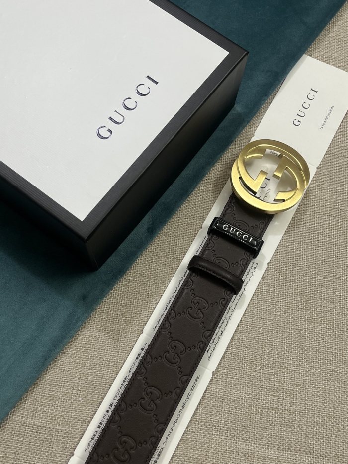 Streetwear  Belt Gucci Signature