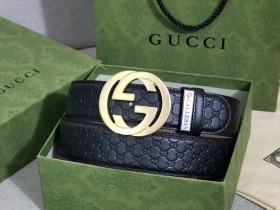 Streetwear  Belt Gucci Signature