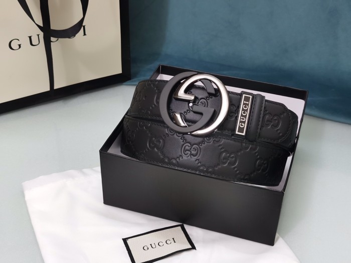 Streetwear  Belt Gucci Signature