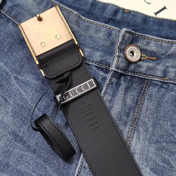  Streetwear  Belt Gucci  Signature size：3.8 cm
