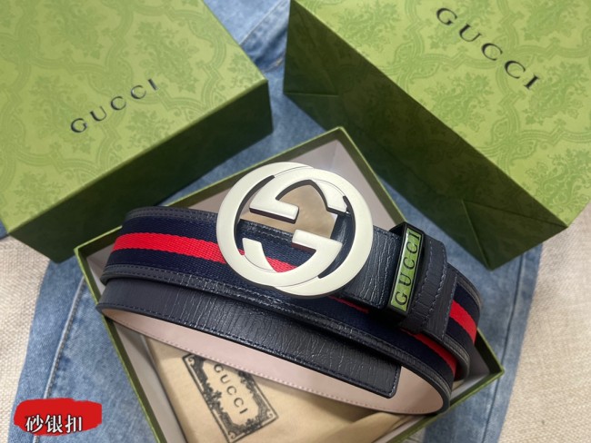 Streetwear  Belt Gucci  161044 size:3.5 cm