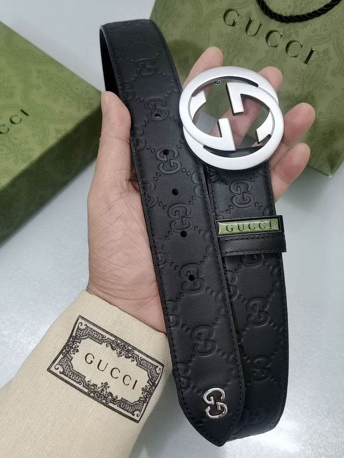 Streetwear  Belt Gucci  Signature size：3.8 cm