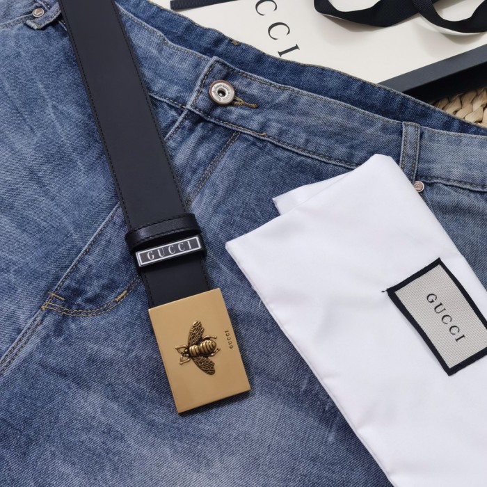  Streetwear  Belt Gucci  Signature size：3.8 cm