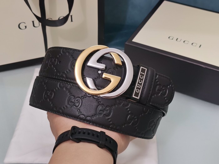 Streetwear  Belt Gucci Signature