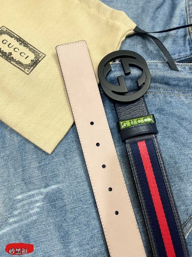 Streetwear  Belt Gucci  161046 size:3.5 cm