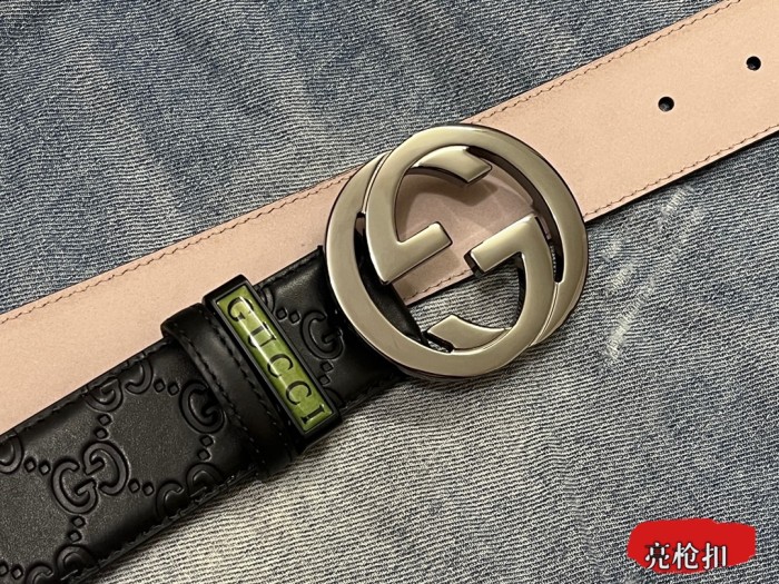 Streetwear  Belt Gucci Signature