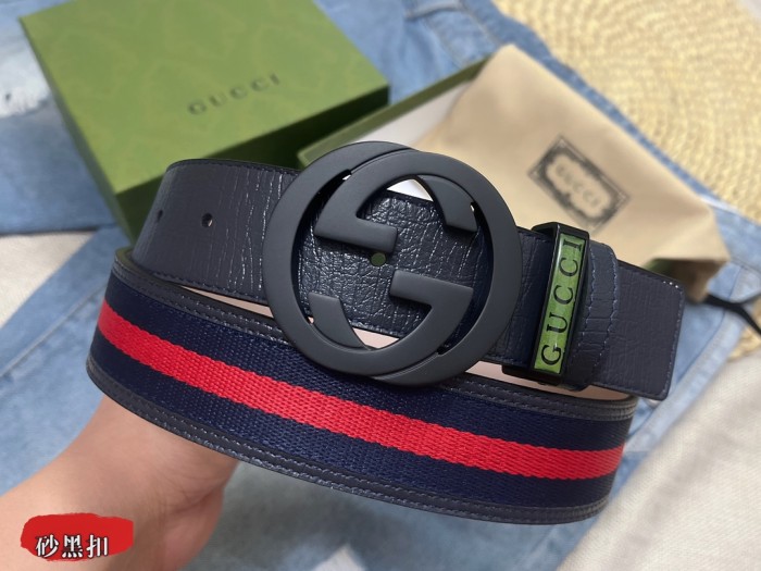 Streetwear  Belt Gucci  161046 size:3.5 cm