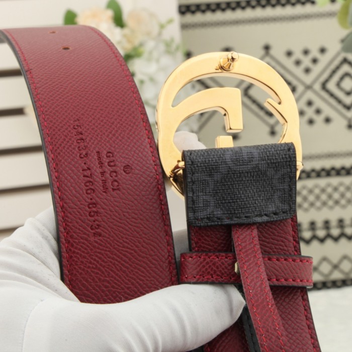 Streetwear  Belt Gucci  161065 size:4.0 cm