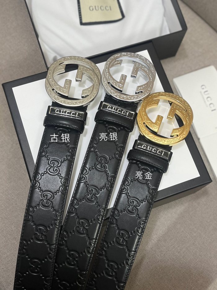 Streetwear  Belt Gucci  161076 size:2.5 cm