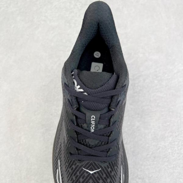 Hoka One One Clifton 9 Black White