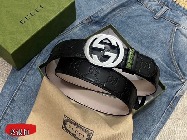 Streetwear  Belt Gucci Signature