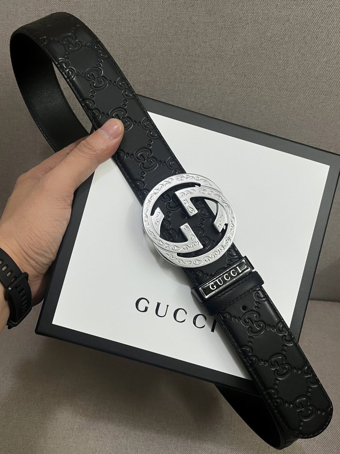 Streetwear  Belt Gucci  161075 size:2.5 cm