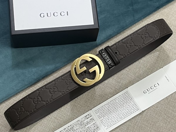 Streetwear  Belt Gucci Signature
