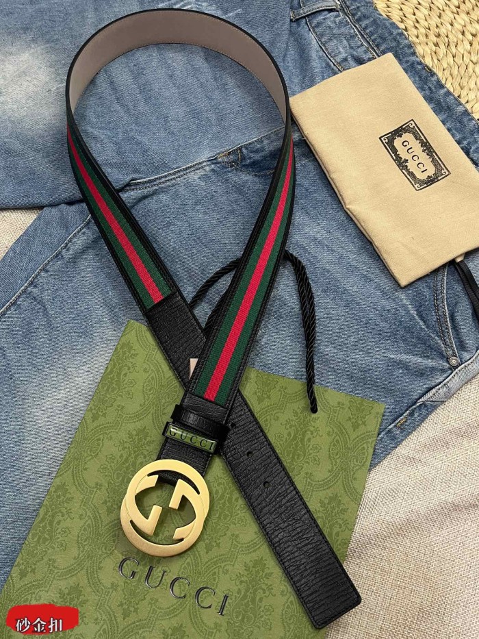 Streetwear  Belt Gucci  161047 size:3.5 cm