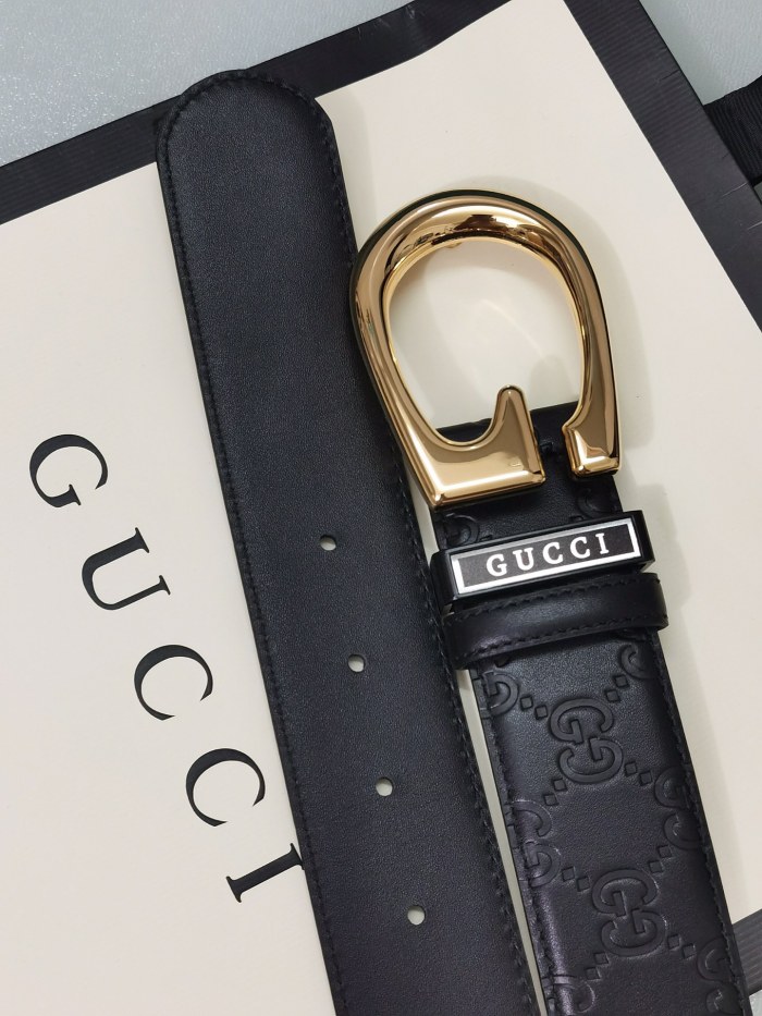 Streetwear  Belt Gucci Signature