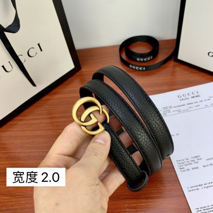 Streetwear  Belt Gucci 160773