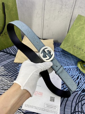 Streetwear  Belt Gucci Signature