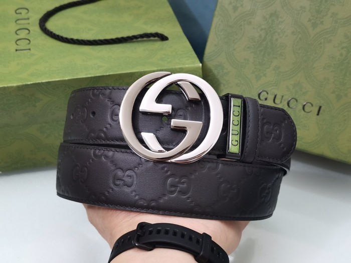 Streetwear  Belt Gucci Signature