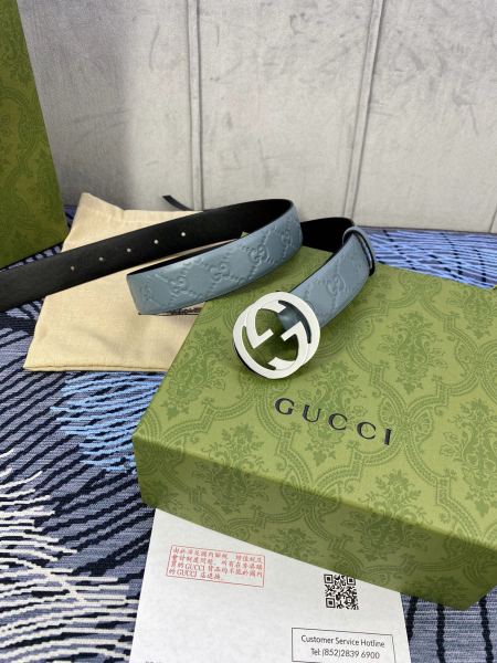 Streetwear  Belt Gucci Signature